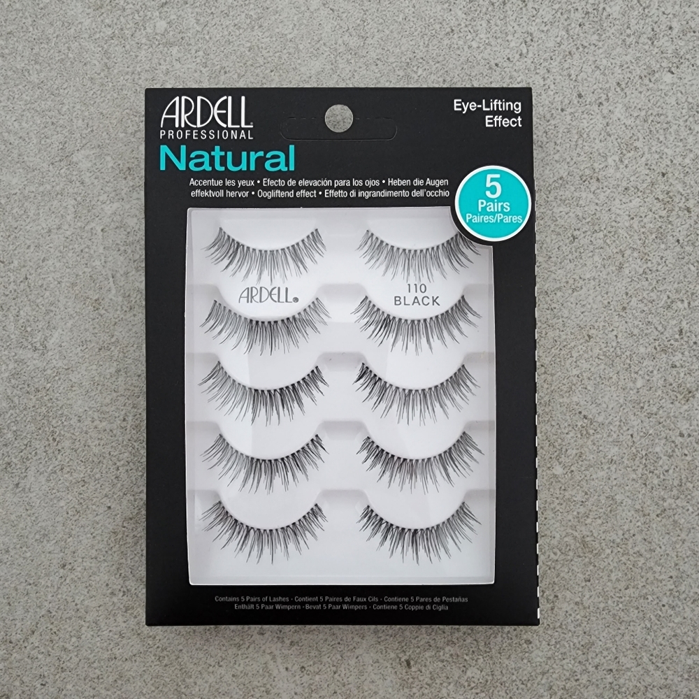 NWT ♡ ARDELL 110 Natural Lashes (5 pairs)